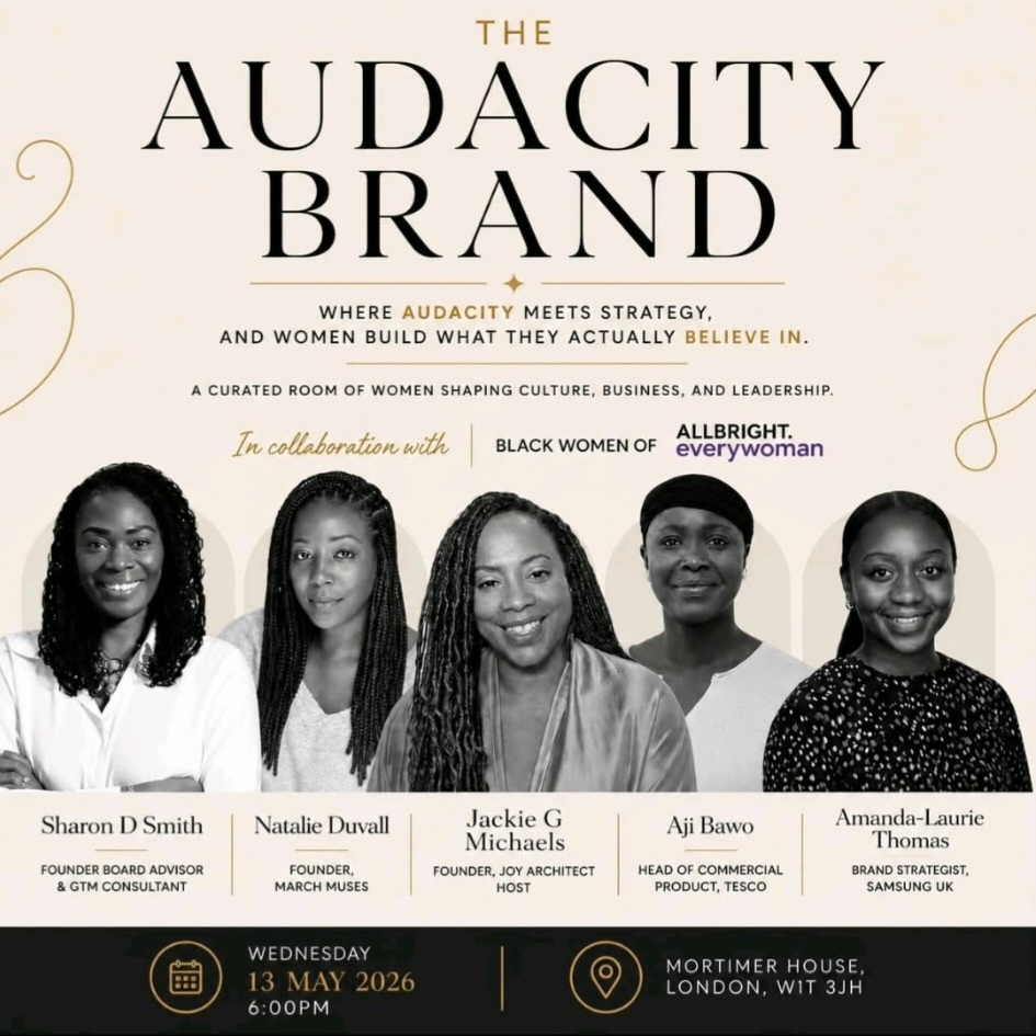 The Audacity Brand event artwork, marked sold out
